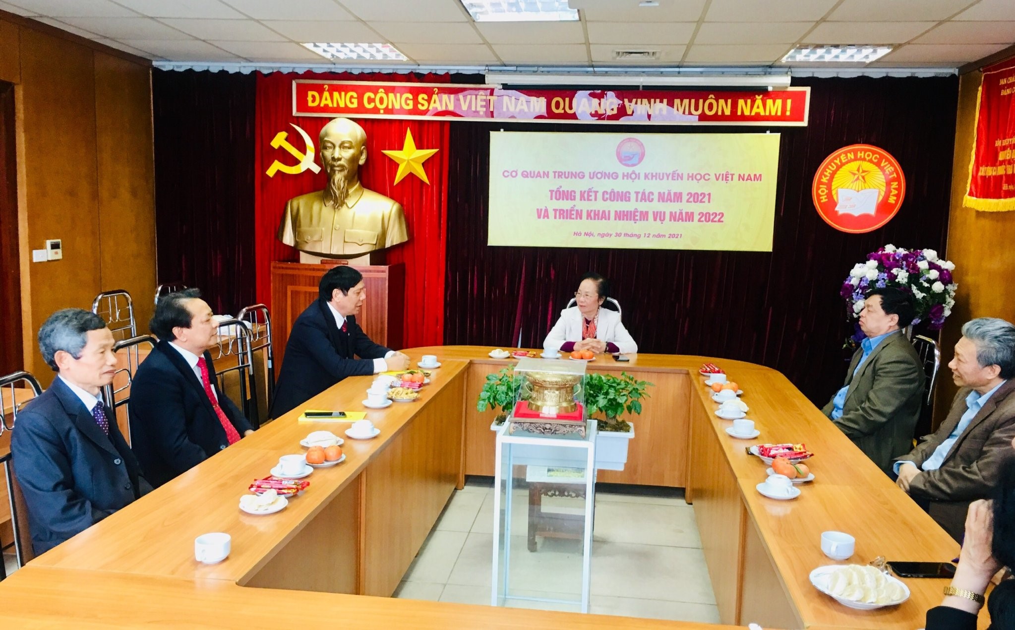 Trung ương Hội Khuyến học Việt Nam làm việc với Hội Khuyến học tỉnh Thái Bình