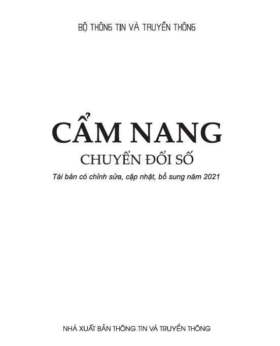 CẨM NANG CHUYỂN ĐỔI SỐ