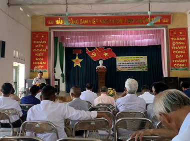 Hội khuyến học xã Minh Tân huyện Kiến Xương tổ chức Hội nghị sơ kết công tác hội 6 tháng đầu năm và triển khai Quyết định 387/QĐ-TTg, Quyết định 677 QĐ-TTg của Thủ tướng Chính phủ