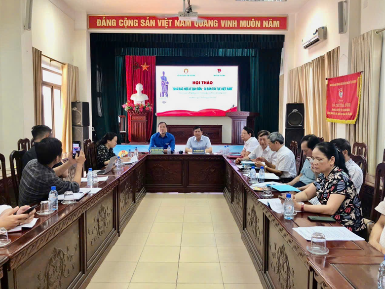 Thái Bình: Hội thảo “Nhà bác học Lê Quý Đôn – Di sản trí tuệ Việt Nam” do Hội Khuyến học tỉnh phối hợp với Tỉnh đoàn tổ chức