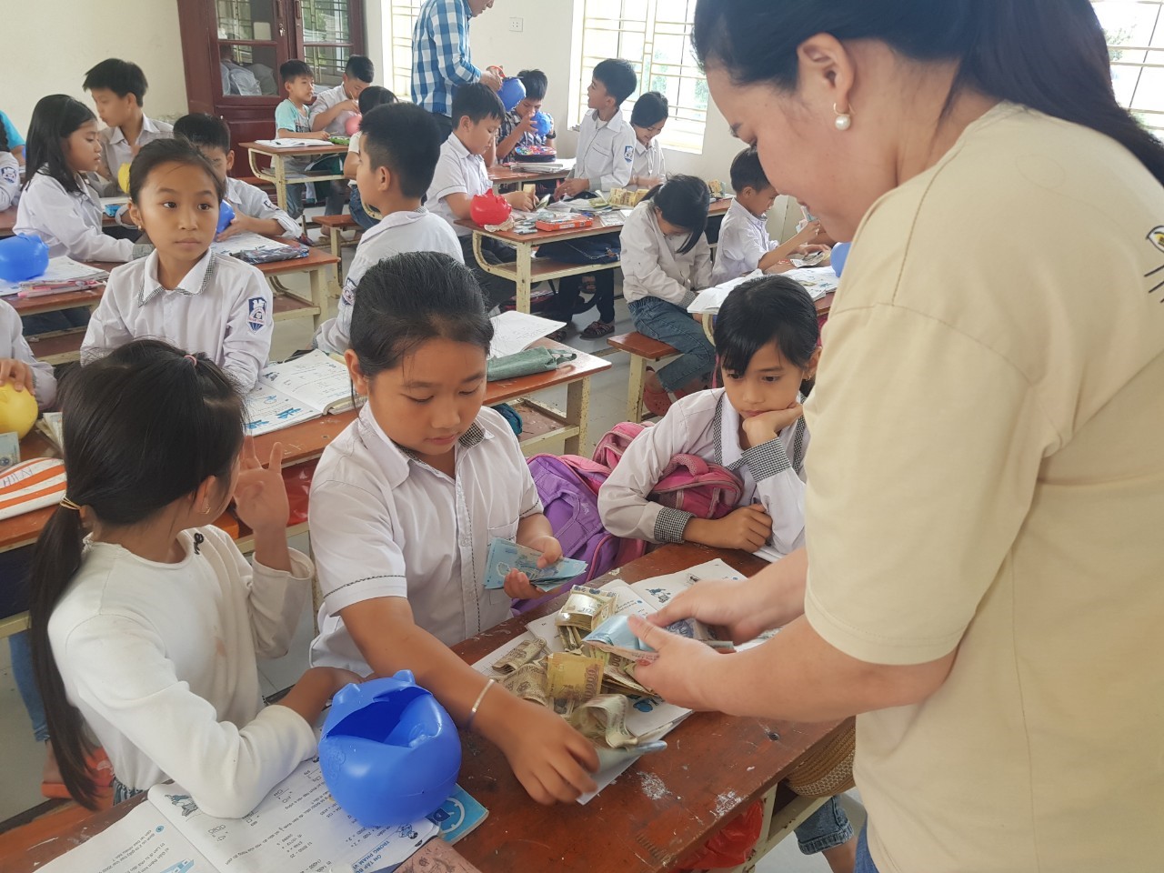 Trường tiểu học xã Nam Thịnh huyện Tiền Hải tổ chức hoạt động