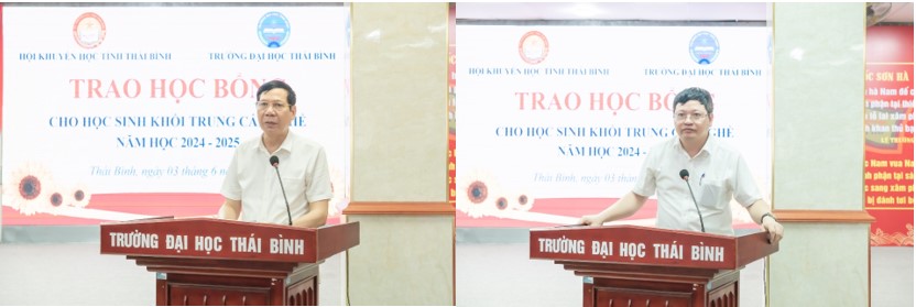 Thái Bình trao học bổng “Học không bao giờ cùng”  cho học sinh, sinh viên trường Đại học Thái Bình